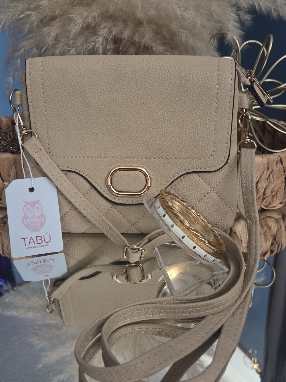 LOW START Monet Bracelet Stack Bundle & NWT TABÚ Taupe Crossbody - Picture 13 of 17